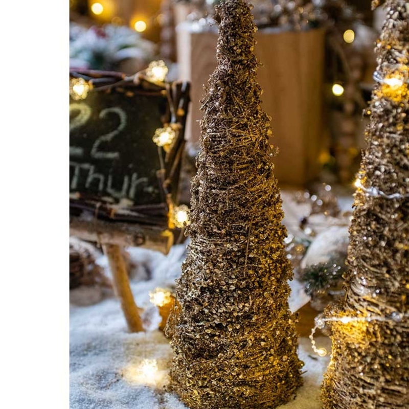 The Holiday Aisle® Gold Christmas Tree | Wayfair